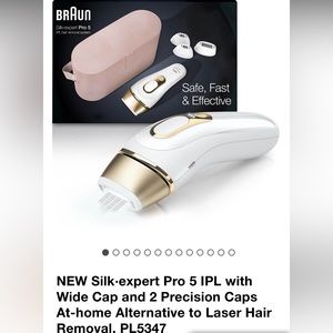 Braun IPL like new (without instructions - download from website).